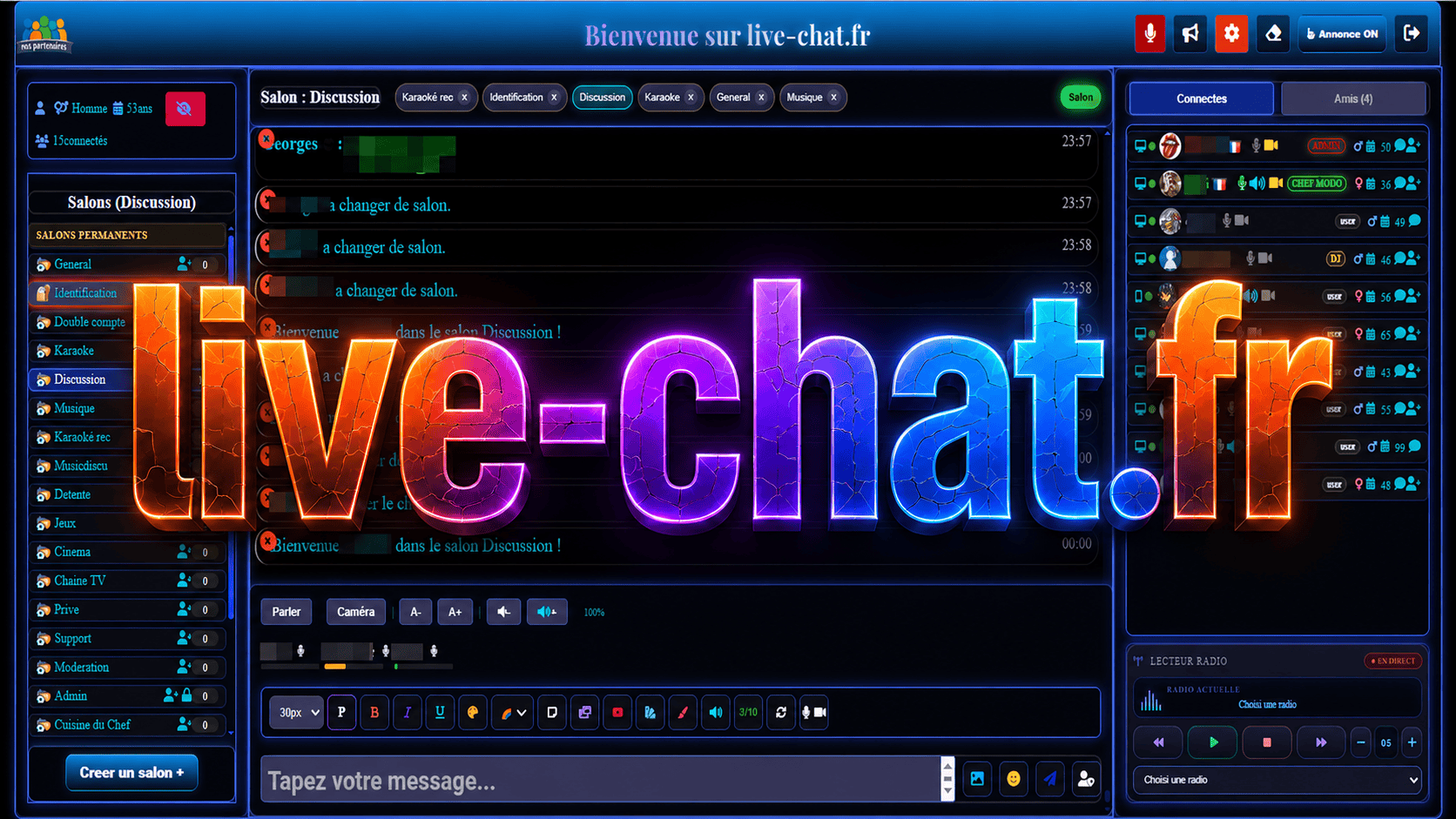Chargement Live-Chat.fr
